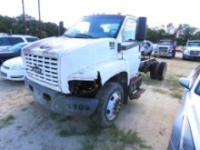 2007 CHEVY C7500 cab & chassis, Cummins diesel engine A