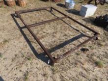 64" X 94 Metal Frame With wheels