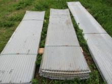 30 pcs. 8ft long Corrugated Steel 2ft Wide (M)