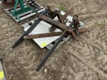 Pallet of Misc. Iron Used for Large 3pt