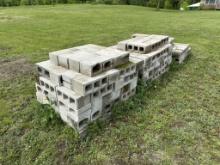 3 Pallets of Cement Blocks