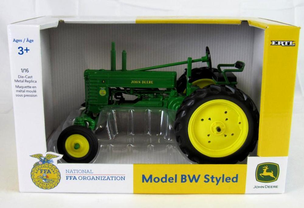 ERTL John Deere Model BW Styled 1:16 Diecast Tractor FFA Organization