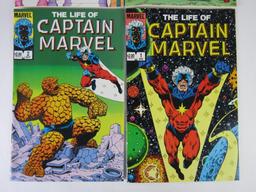 The Life of Captain Marvel (1985) #1, 2, 3, 4 Marvel Set
