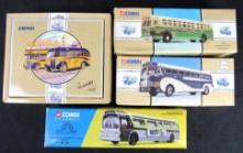 Lot (4) Corgi Classics 1:50 Diecast Buses MIB