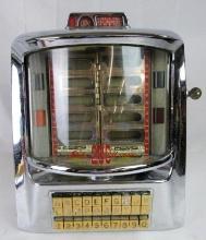 Antique Seeburg 200 Wall-O-Matic Coin Op Juke Box Song Selector