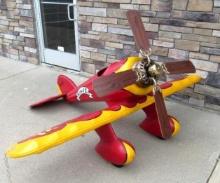 Johnny B's Large Fiberglass Display Airplane/ 7ft. Wingspan- From a Bar