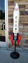 Excellent Vintage Northwestern SATURN 2000 1 cent Gumball Machine 6ft Tall!