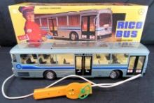 Outstanding Vintage Rico Spain 27.5" Mercedes Benz Remote Control Bus