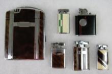 Excellent Lot Antique Ronson Art Deco Enameled Cigarette Lighters