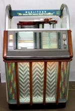 Vintage Seeburg 1600 Coin-Op Jukebox (45 RPM)