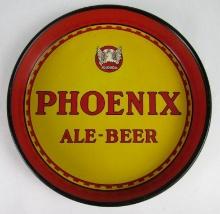 Vintage Phoenix Ale-Beer Metal Tray 13" Buffalo, NY