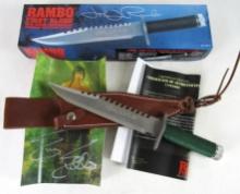 Rambo: First Blood Officially Licensed 13.75" JOHN RAMBO Knife MIB