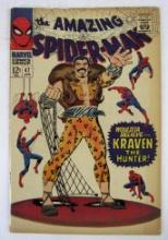 Amazing Spider-Man #47 (1967) Silver Age Classic Kraven Cover