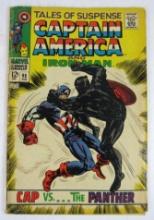 Tales of Suspense #98 (1967) Silver Age 1st Whitney Frost Cap VS. Black Panther!