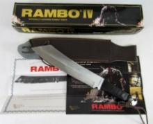 Rambo IV Officially Licensed 17" JOHN RAMBO Knife MIB