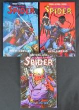 Spider: Master of Men 1-3 (1991) Eclipse Comics (Set of 3) Prestige Format