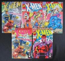 X-Men #1 (1991) Jim Lee Series Marvel Comics (Lot of 5 Different Covers)