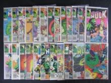 Incredible Hulk Copper Age Run #300-323 Complete (1984) Marvel Comics (Lot of 24)