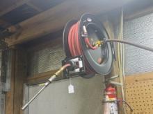 Central Pneumatic 50' Air Hose on Reel-Retractable