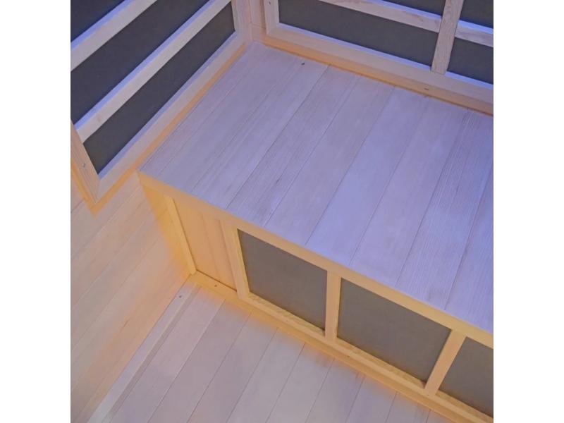 New TMG-LSN30 Sauna Room Three Person Indoor Infrared