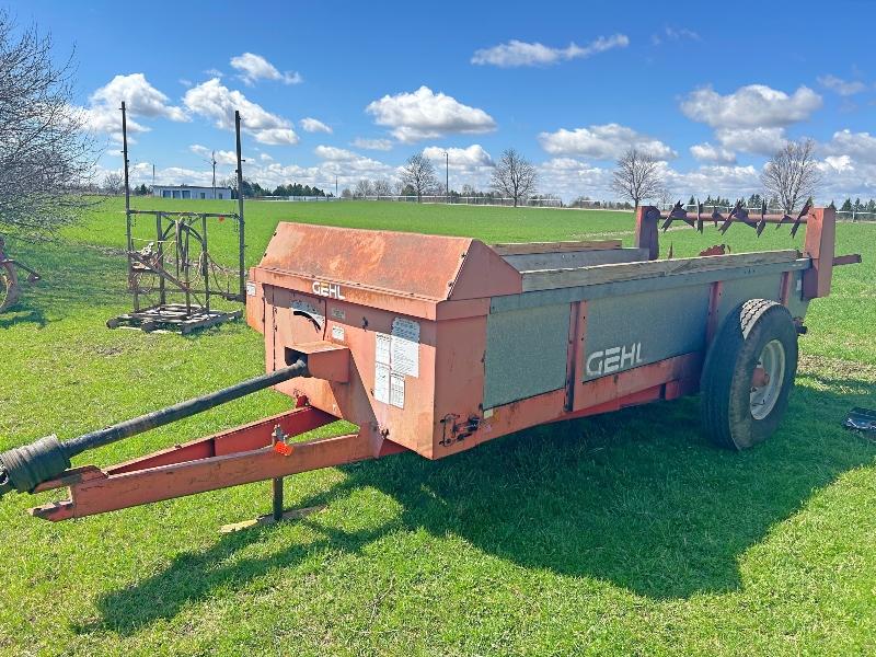 250 Gehl 2 Beater PTO Driven Manure Spreader