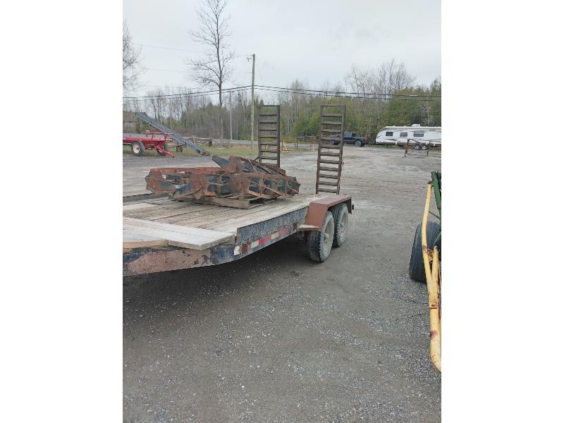 14' Tandem Pintle Hitch Trailer - No Ownership