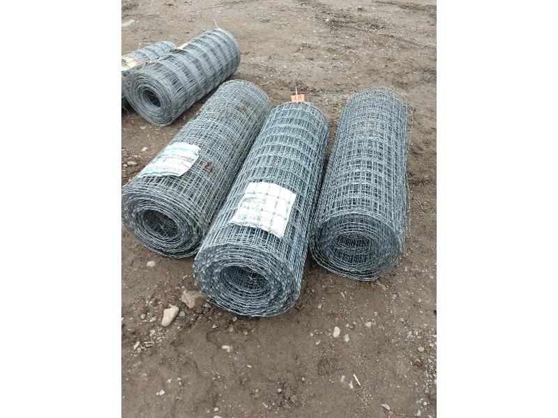 3 Rolls of New Horse Fence