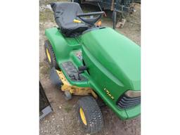 John Deere LT166 Lawn Mower -38" Mower