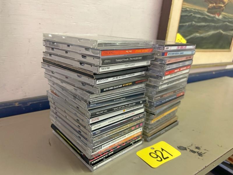2 Stacks of CDs