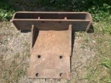 Weight Rack for a Massey 35