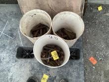 3 Pails of Railway Teeth