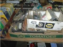 Box of New Motorcycle Parts