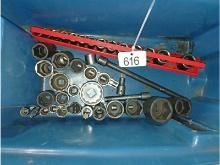 Tote of Impact Sockets - Mostly Snap-On & Mac