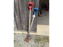 2 Shingle Shovels