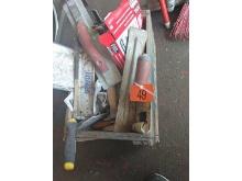 Crate of Drywall Tools