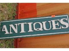 Antiques Sign