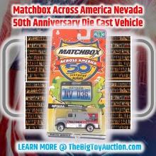 Matchbox Across America Nevada 50th Anniversary Die Cast Vehicle