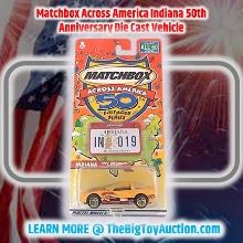 Matchbox Across America Indiana 50th Anniversary Die Cast Vehicle