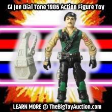 GI Joe Dial-Tone 1986 Action Figure Toy