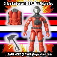 GI Joe Barbecue 1985 Action Figure Toy