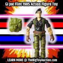 GI Joe Flint 1985 Action Figure Toy
