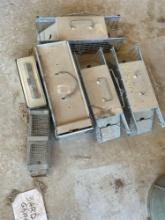 Assorted rodent traps. 6 pieces