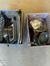 Assorted pans & baking dishes