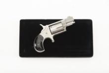 North American Model A-22S-5, five shot Derringer, .22 S caliber, SN B39852, stainless with 1 1/2" b