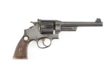 Smith & Wesson Target Model Double Action Revolver, .38 SPL caliber, SN 41737, blue finish, 6 1/2" b