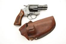 Rossi Snub Nose Double Action Revolver, .38 SPL caliber, SN AA217883, blue finish, 2" barrel, very f