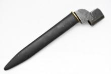British No. 9 MKI Socket Bayonet (8" Blade) W/ Scabbard - Pakistan Ordnance