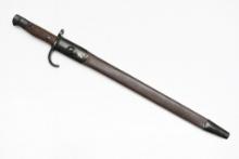 British Pattern 1907 Hooked Quillon Bayonet (16.5" Blade) W/ Scabbard
