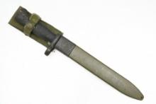 CETME Model C Bayonet (8.875" Blade) W/ Scabbard - Guatemala - Toledo/ Santa Barbara
