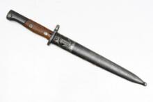 Yugoslavian M1948 Bayonet (9.75" Blade) W/ Scabbard - Factory 44